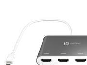 j5create USB-C to 4-Port HDMI Multi Monitor Adapter