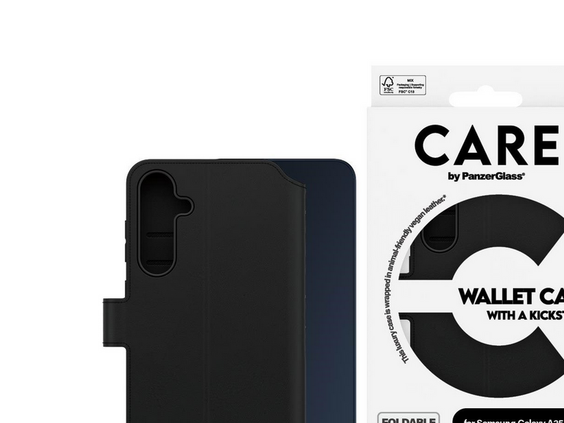 CARE by PanzerGlass Feature Wallet Case w. Kickstand Samsung Galaxy A35 5G
