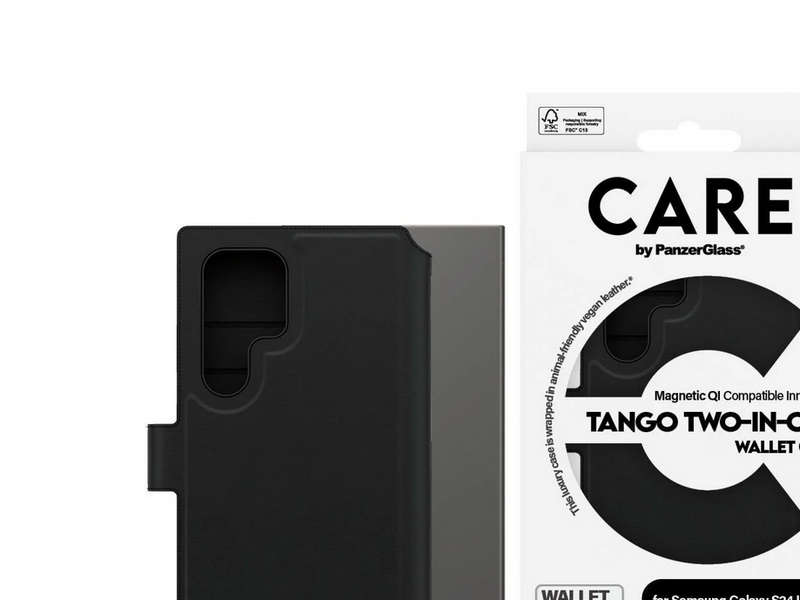CARE by PanzerGlass Feature Case Tango Two-in-One Wallet w. QI Compatible Samsung Galaxy S24 Ultra