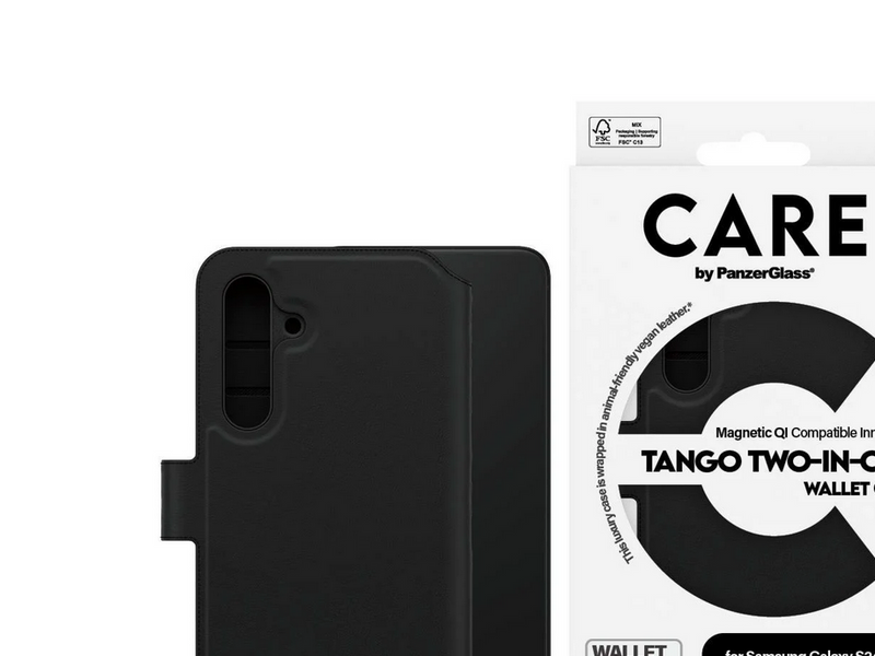 CARE by PanzerGlass Feature Case Tango Two-in-One Wallet w. QI Compatible Samsung Galaxy S24+