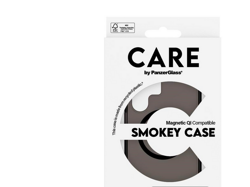 CARE by PanzerGlass Flagship Case Urban Combat Smokey w. Black QI Compatible Samsung Galaxy S24 Ultra