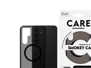 CARE by PanzerGlass Flagship Case Urban Combat Smokey w. Black QI Compatible Samsung Galaxy S24+