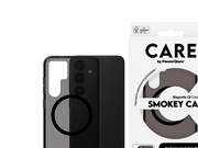 CARE by PanzerGlass Flagship Case Urban Combat Smokey w. Black QI Compatible Samsung Galaxy S24