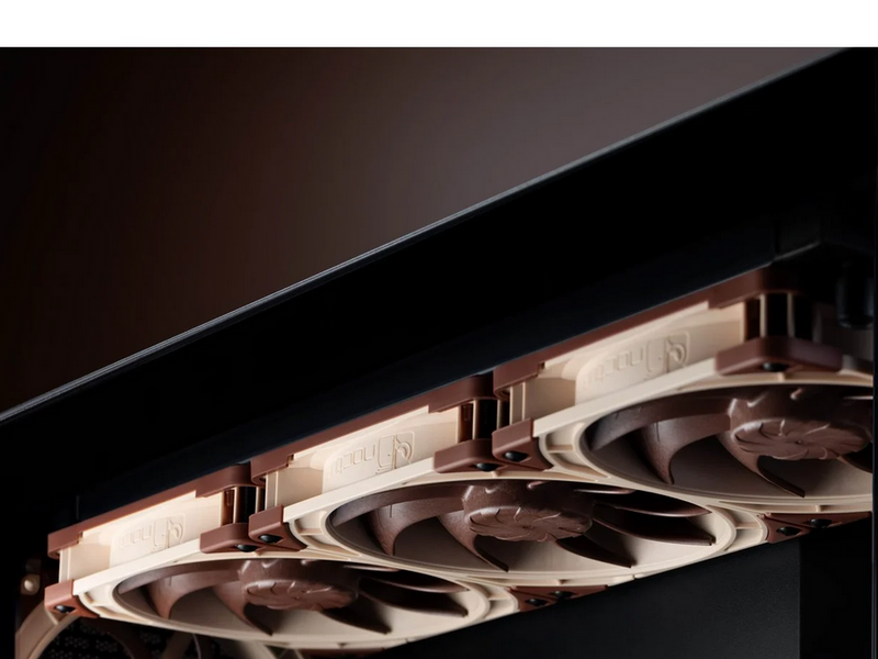Noctua NF-A14x25 G2 PWM Sx2-PP (2-pack) - Gehäuselüfter - 140mm - Braun - 25 dBA
