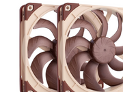 Noctua NF-A14x25 G2 PWM Sx2-PP (2-pack) - Gehäuselüfter - 140mm - Braun - 25 dBA
