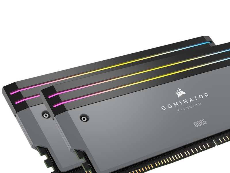 Corsair Dominator Titanium DDR5 Light Enhancement Kit - Grau mit RGB