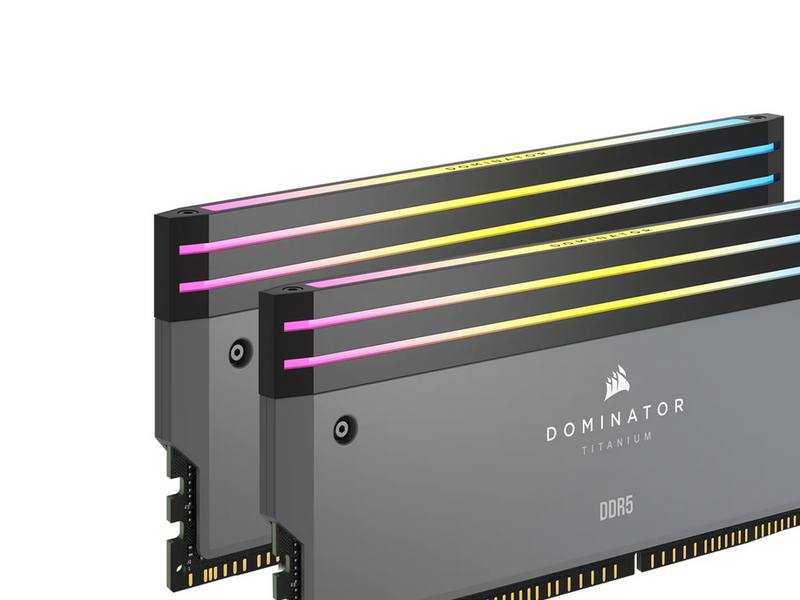 Corsair Dominator Titanium DDR5 Light Enhancement Kit - Grau mit RGB