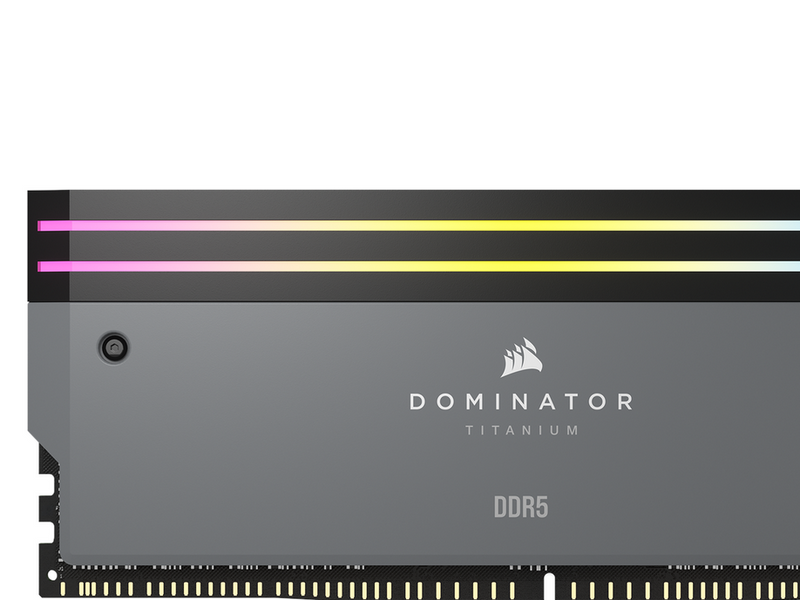 Corsair Dominator Titanium DDR5 Light Enhancement Kit - Grau mit RGB