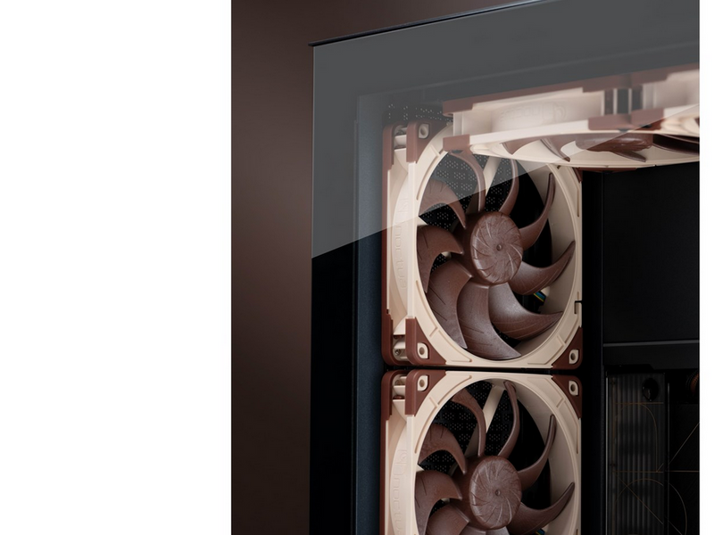 Noctua NF-A14x25 G2 PWM - Gehäuselüfter - 140mm - Braun - 25 dBA