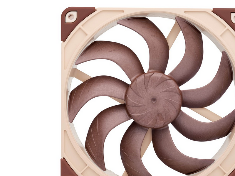Noctua NF-A14x25 G2 PWM - Gehäuselüfter - 140mm - Braun - 25 dBA