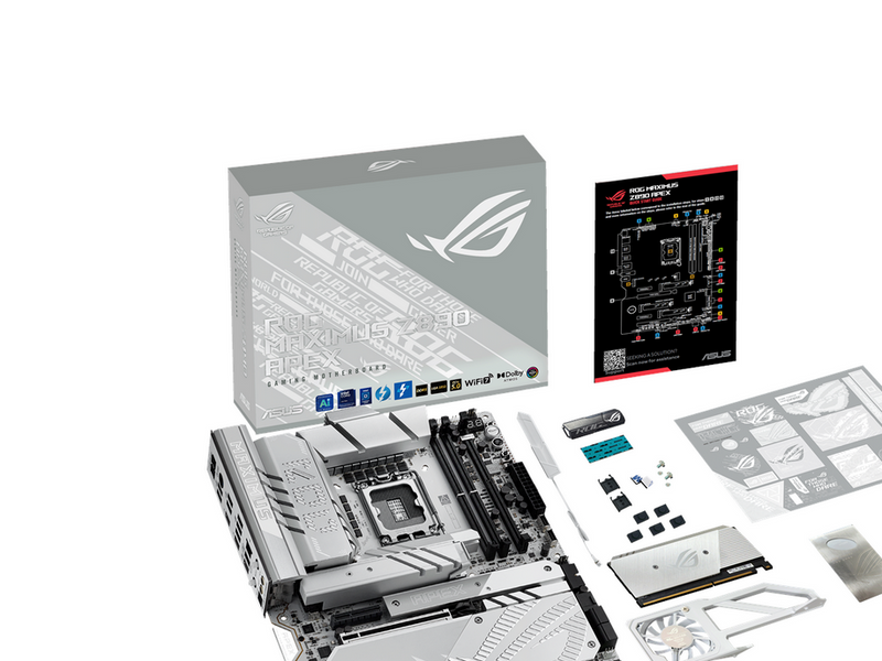ASUS ROG MAXIMUS Z890 APEX Mainboard - Intel Z890 - Intel LGA1851 - DDR5 RAM - ATX