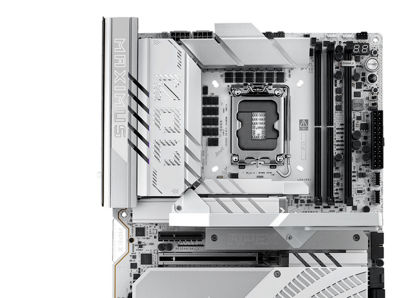 ASUS ROG MAXIMUS Z890 APEX Mainboard - Intel Z890 - Intel LGA1851 - DDR5 RAM - ATX