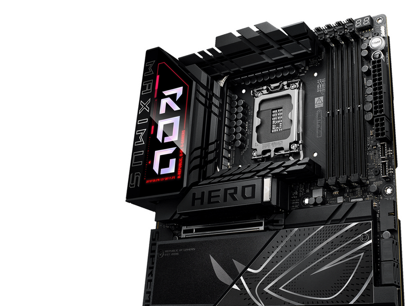 ASUS ROG MAXIMUS Z890 HERO Mainboard - Intel Z890 - Intel LGA1851 - DDR5 RAM - ATX