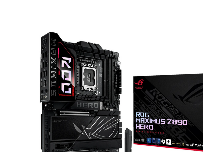 ASUS ROG MAXIMUS Z890 HERO Mainboard - Intel Z890 - Intel LGA1851 - DDR5 RAM - ATX