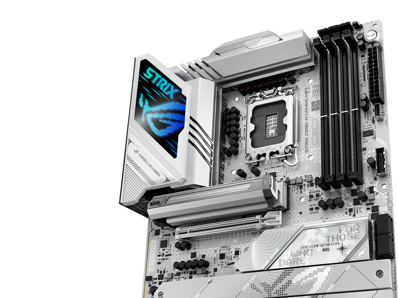 ASUS ROG STRIX Z890-A GAMING WIFI Mainboard - Intel Z890 - Intel LGA1851 - DDR5 RAM - ATX