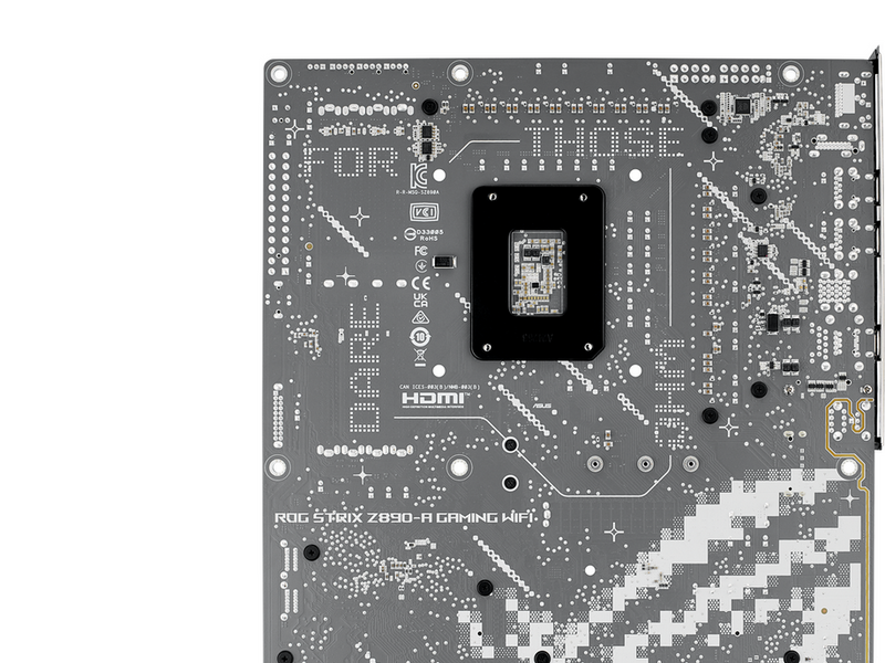 ASUS ROG STRIX Z890-A GAMING WIFI Mainboard - Intel Z890 - Intel LGA1851 - DDR5 RAM - ATX