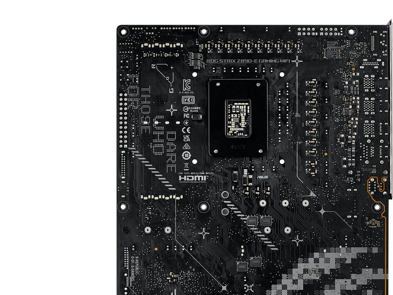 ASUS ROG STRIX Z890-E GAMING WIFI Mainboard - Intel Z890 - Intel LGA1851 - DDR5 RAM - ATX