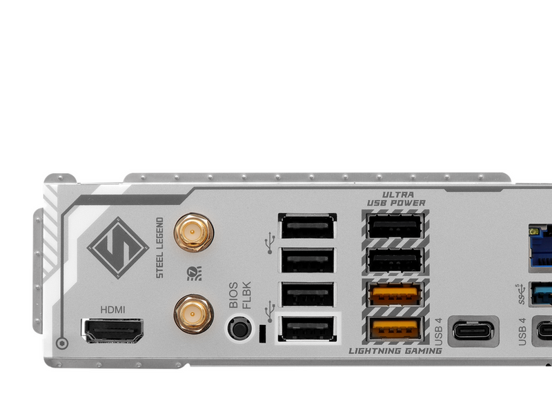 ASRock X870 STEEL LEGEND WIFI Mainboard - AMD X870 - AMD AM5 - DDR5 RAM - ATX