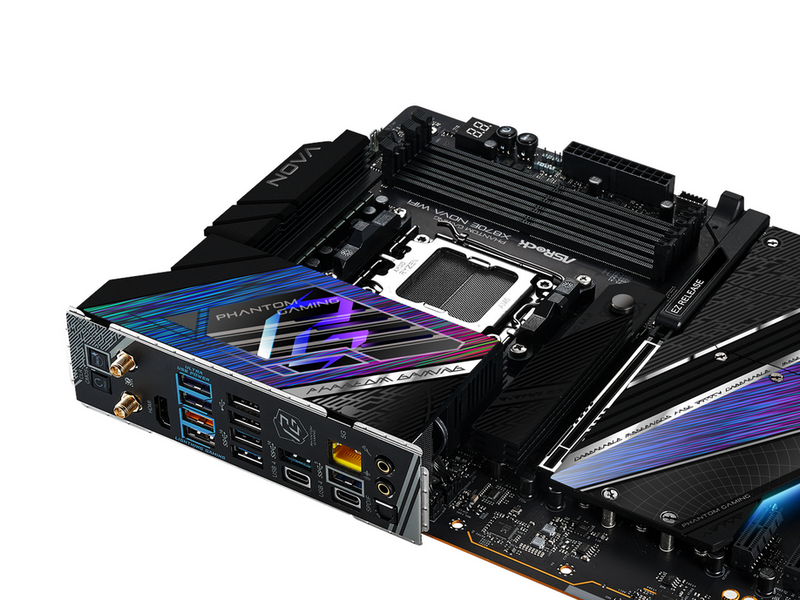 ASRock X870E NOVA WIFI Mainboard - AMD X870E - AMD AM5 - DDR5 RAM - ATX