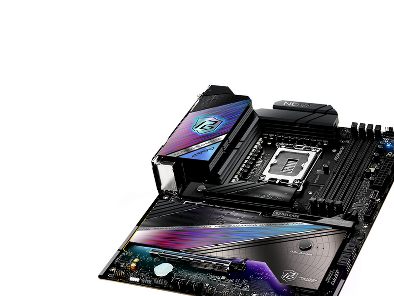 ASRock Z890 NOVA WIFI Mainboard - Intel Z890 - Intel LGA1851 - DDR5 RAM - ATX
