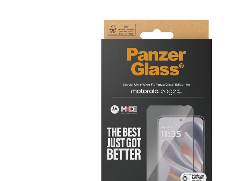 PanzerGlass Screen Protector Motorola Edge 50 Neo | Ultra-Wide Fit