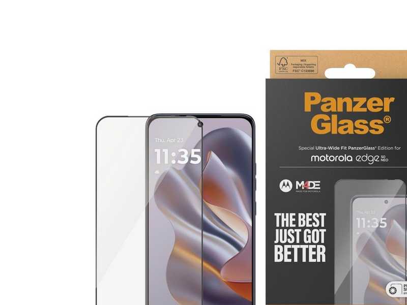 PanzerGlass Screen Protector Motorola Edge 50 Neo | Ultra-Wide Fit