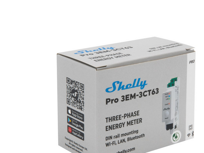 Shelly Pro 3EM CT63