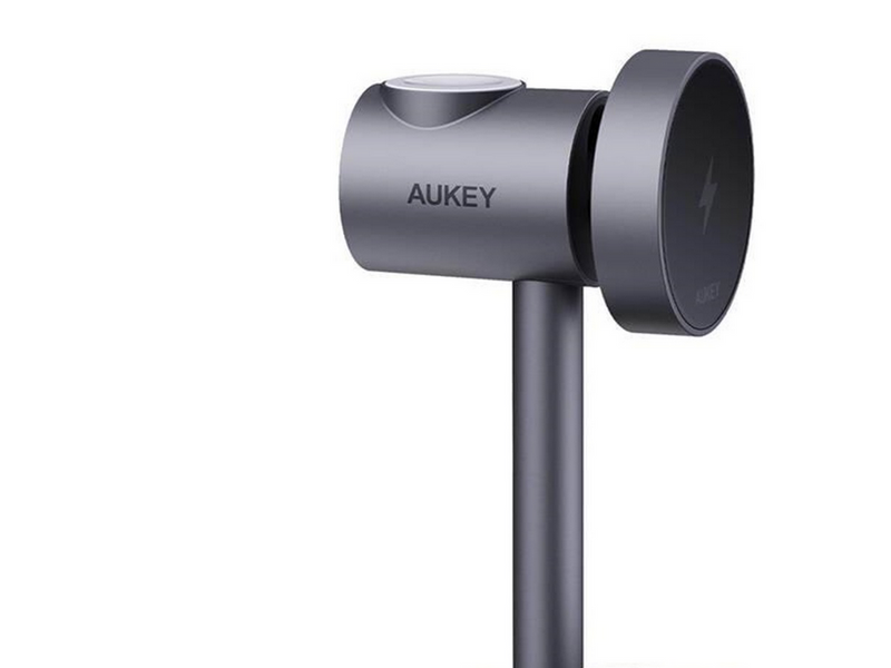 Aukey Wireless charger MagFusion 3 in 1 LC-MC311 15W Qi2 (gray)