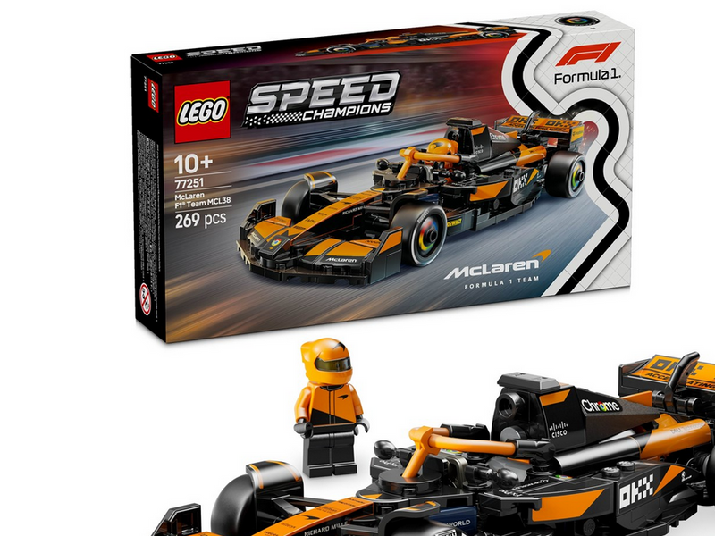 LEGO Speed Champions 77251 McLaren F1® Team MCL38 Rennauto