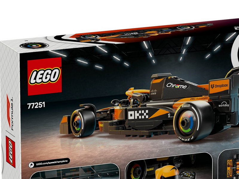 LEGO Speed Champions 77251 McLaren F1® Team MCL38 Rennauto