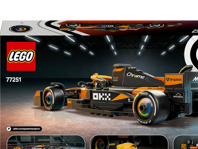 LEGO Speed Champions 77251 McLaren F1® Team MCL38 Rennauto