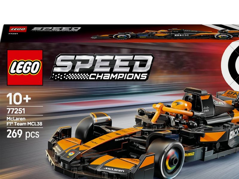 LEGO Speed Champions 77251 McLaren F1® Team MCL38 Rennauto