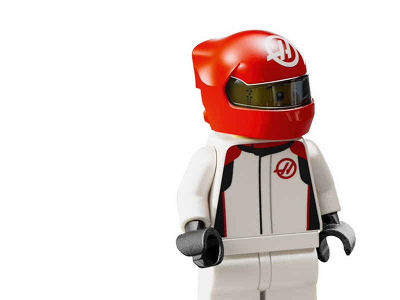 LEGO Speed Champions 77250 MoneyGram Haas F1® Team VF-24 Rennauto