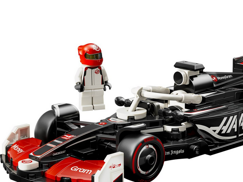 LEGO Speed Champions 77250 MoneyGram Haas F1® Team VF-24 Rennauto