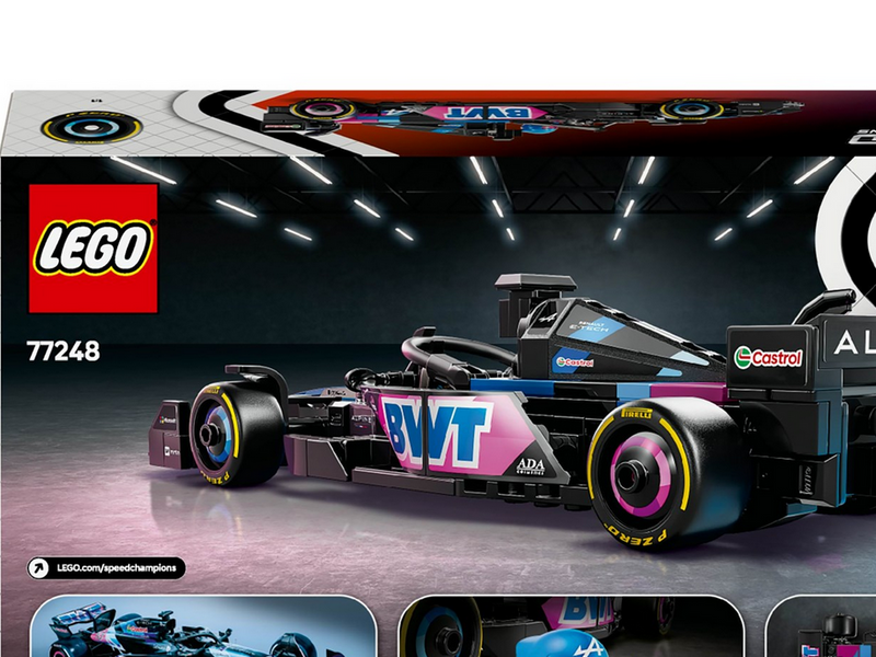 LEGO Speed Champions 77248 BWT Alpine F1® Team A524 Rennauto