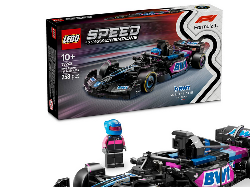 LEGO Speed Champions 77248 BWT Alpine F1® Team A524 Rennauto