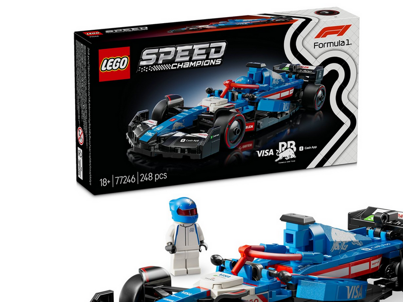 LEGO Speed Champions 77246 Visa Cash App RB VCARB 01 F1® Rennauto