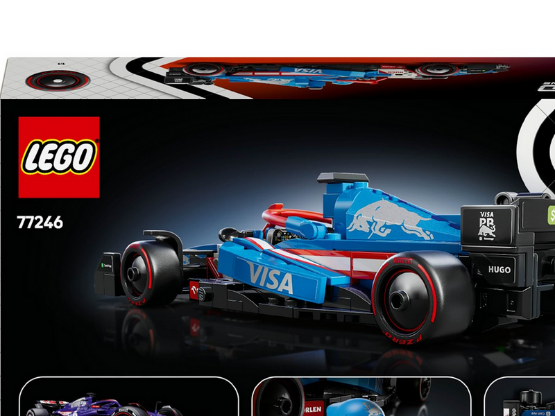 LEGO Speed Champions 77246 Visa Cash App RB VCARB 01 F1® Rennauto