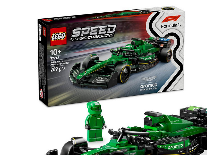 LEGO Speed Champions 77245 Aston Martin Aramco F1® AMR24 Rennauto
