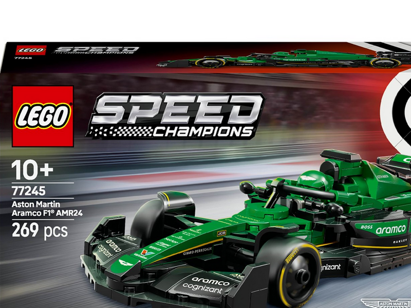 LEGO Speed Champions 77245 Aston Martin Aramco F1® AMR24 Rennauto