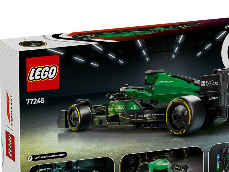 LEGO Speed Champions 77245 Aston Martin Aramco F1® AMR24 Rennauto
