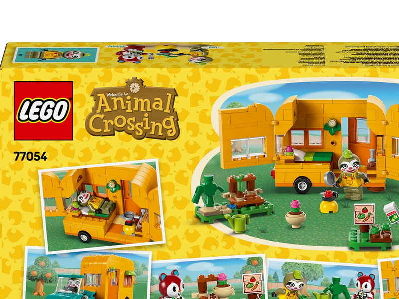 LEGO Animal Crossing 77054 Gerds Wohnwagen & Gärtnerei