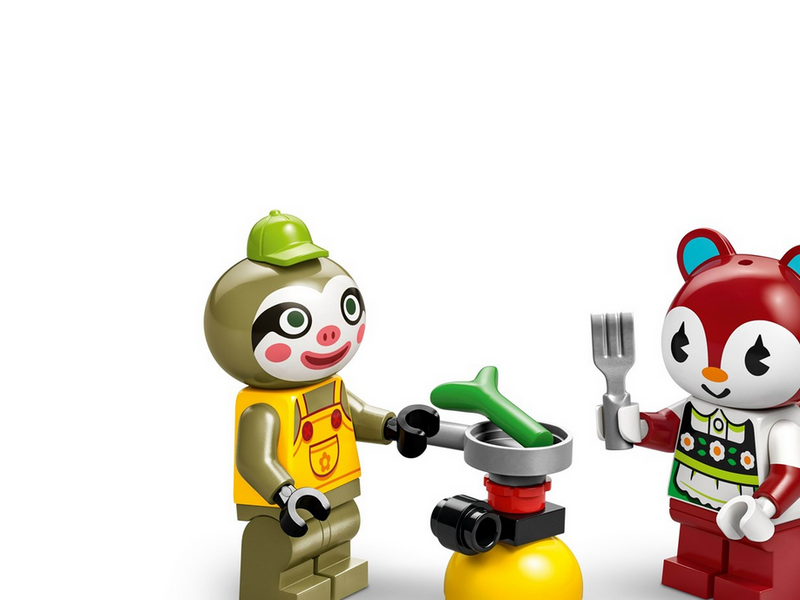 LEGO Animal Crossing 77054 Gerds Wohnwagen & Gärtnerei