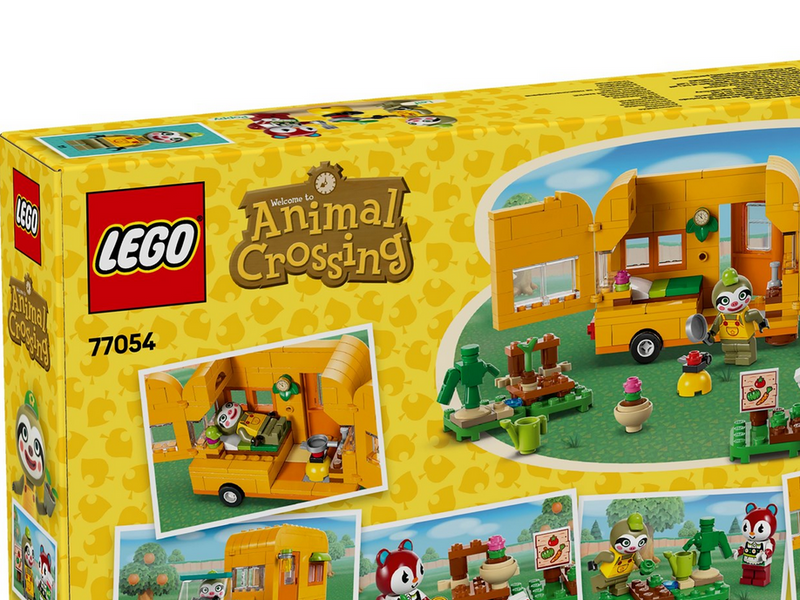 LEGO Animal Crossing 77054 Gerds Wohnwagen & Gärtnerei