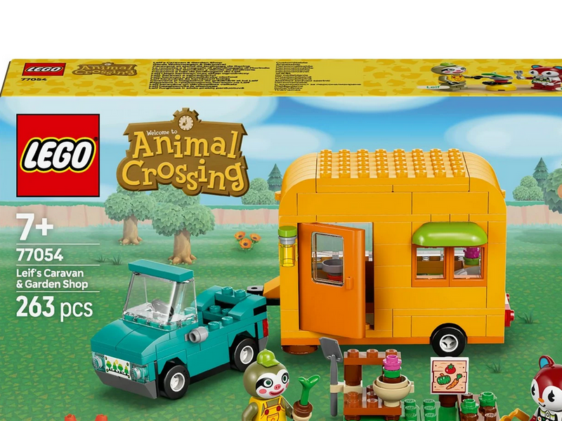 LEGO Animal Crossing 77054 Gerds Wohnwagen & Gärtnerei