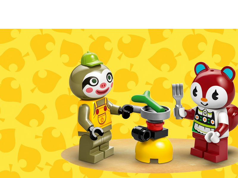 LEGO Animal Crossing 77054 Gerds Wohnwagen & Gärtnerei
