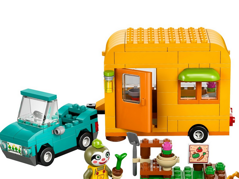 LEGO Animal Crossing 77054 Gerds Wohnwagen & Gärtnerei