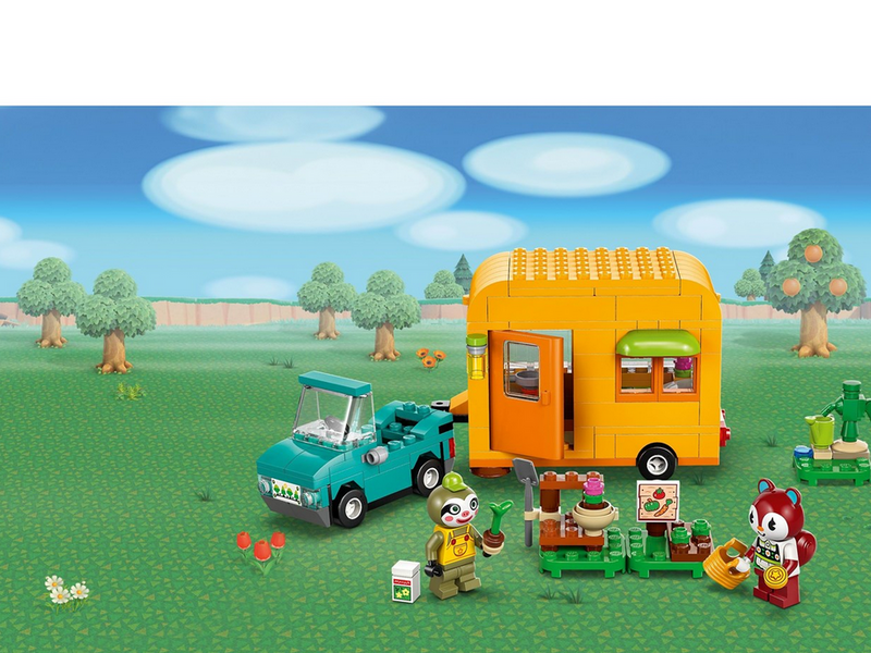 LEGO Animal Crossing 77054 Gerds Wohnwagen & Gärtnerei