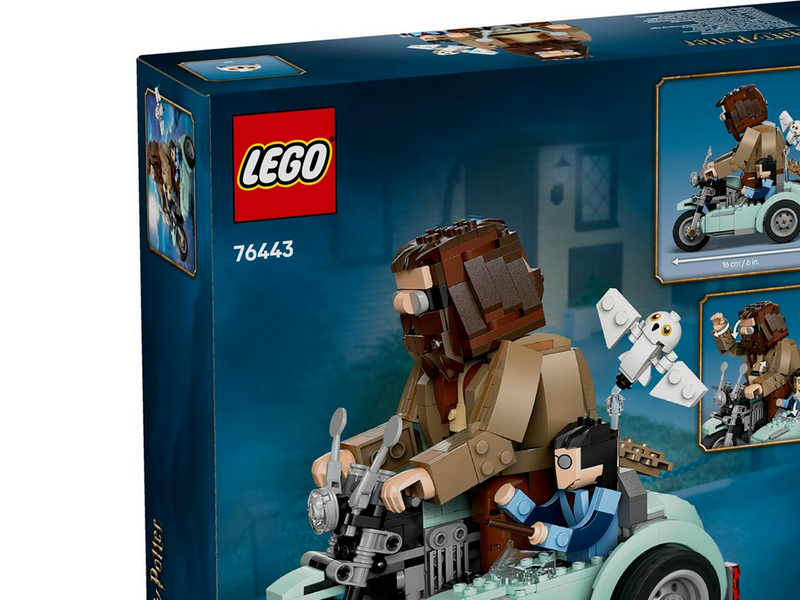 LEGO Harry Potter 76443 Hagrids und Harrys Motorradtour