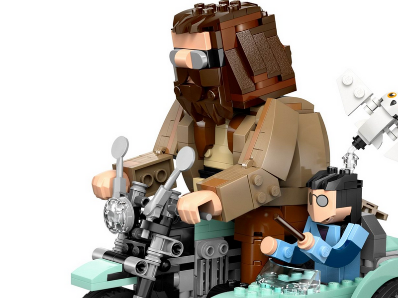 LEGO Harry Potter 76443 Hagrids und Harrys Motorradtour
